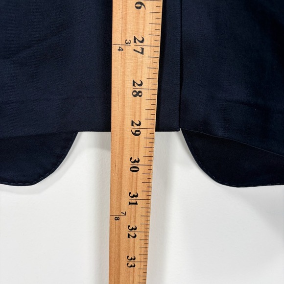 Banana Republic Core Temp Tailored Performance Blazer Sport Coat Men 44R Navy - Picture 8 of 15